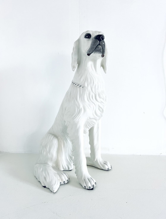 Image 1 of Keramieken Engelse Setter, Italië Jaren ‘70