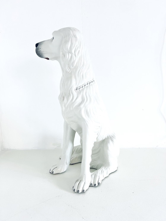 Image 1 of Keramieken Engelse Setter, Italië Jaren ‘70