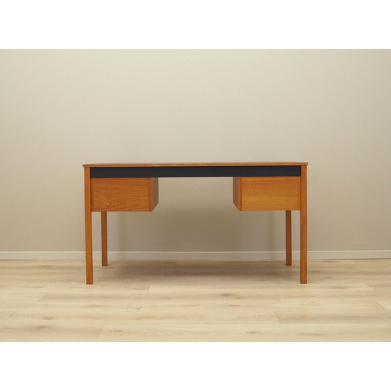 Image 1 of Vintage essenhouten bureau, Denemarken 1970