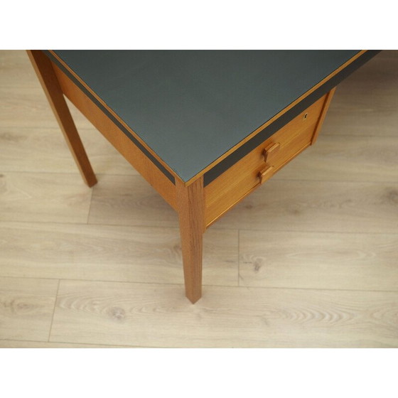 Image 1 of Vintage essenhouten bureau, Denemarken 1970