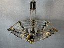 Vintage Bakalowits & Sohne hexagon chandelier