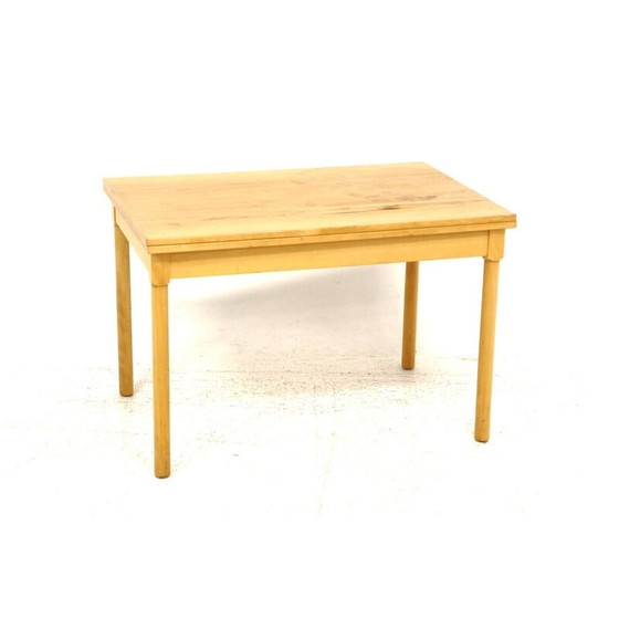 Image 1 of Scandinavische eikenhouten salontafel van Børge Mogensen voor Fritz Hansen, Denemarken 1960