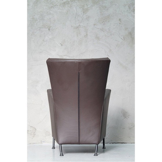 Image 1 of Vintage Leren Windy Fauteuil van Gijs Papavoine voor Montis, 1990