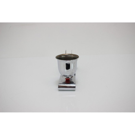 Image 1 of Vintage Art Deco chromen rookset, Tsjecho-Slowakije 1930