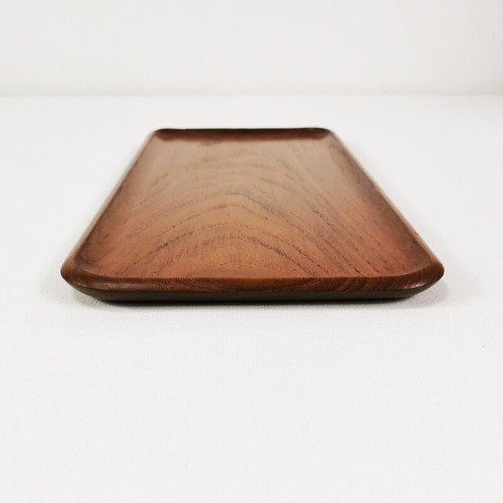 Image 1 of Vintage teakhouten dienblad van Karl Holmberg, Zweden 1960