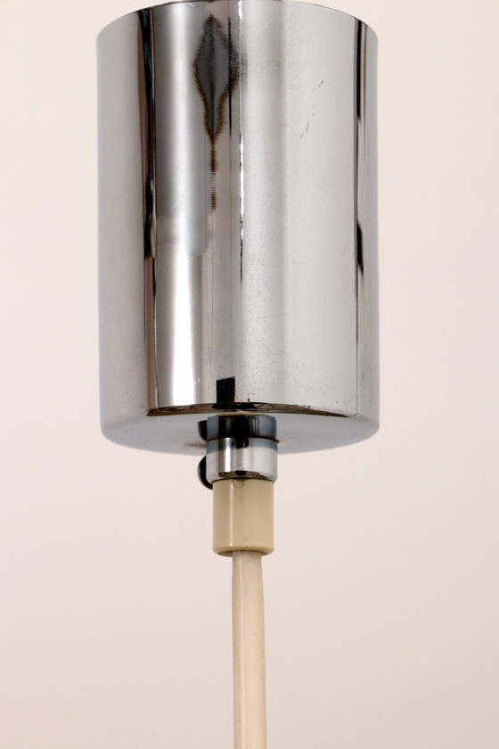 Image 1 of Egon Hillebrand Ijsglas lamp,1960 Duitsland.