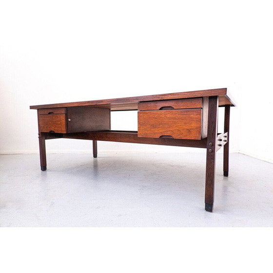 Image 1 of Vintage houten bureau door Sergio Rodrigues, Brazilië 1960