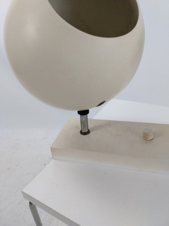 Image 1 of 1 X Dubbele Bollen Wandlamp Oost Duits 1970'S 