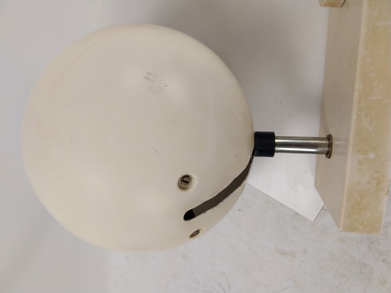 Image 1 of 1 X Dubbele Bollen Wandlamp Oost Duits 1970'S 