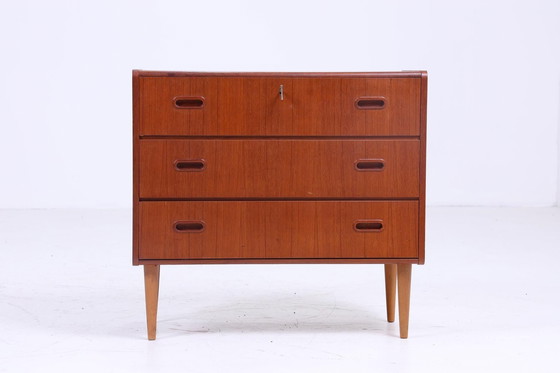 Image 1 of Prachtige Teak Mid Century Ladekast | Vintage Ladekast Houtopslag