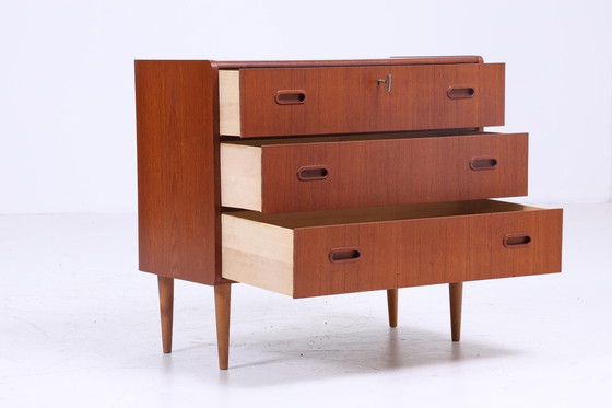 Image 1 of Prachtige Teak Mid Century Ladekast | Vintage Ladekast Houtopslag