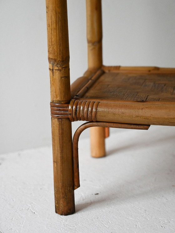 Image 1 of Vintage Bamboe Bibliotheek