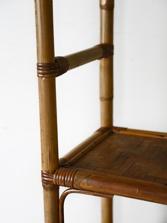 Image 1 of Vintage Bamboe Bibliotheek
