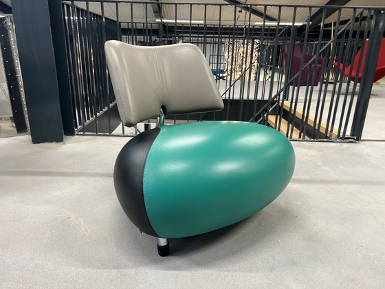 Image 1 of Leolux Pallone Fauteuil Senso groen 