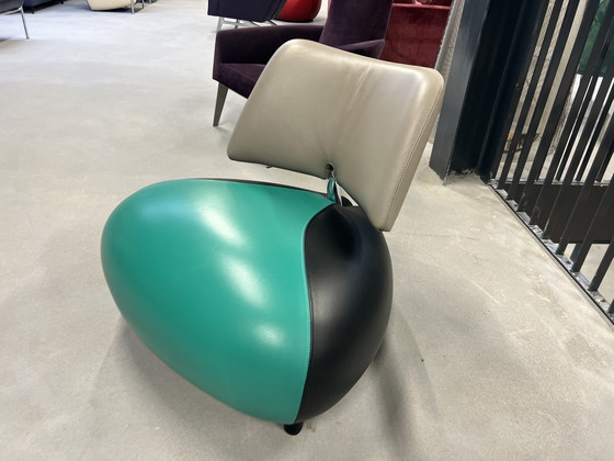 Image 1 of Leolux Pallone Fauteuil Senso groen 