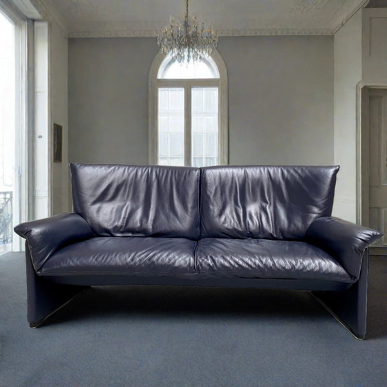 Image 1 of Cassina Palmaria 2-zitsbank design Vico Magistretti 1980