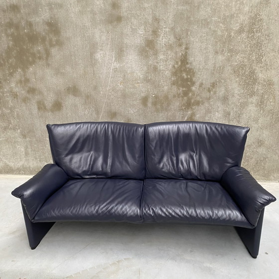 Image 1 of Cassina Palmaria 2-zitsbank design Vico Magistretti 1980