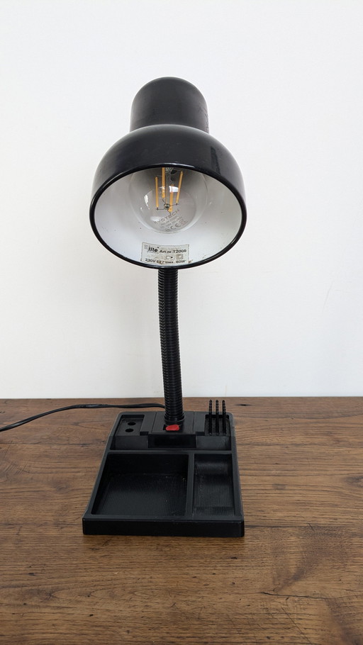 Vintage bureaulamp van Elite