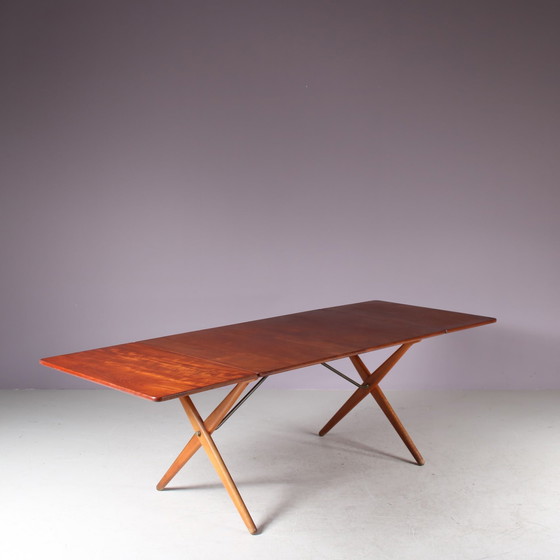 Image 1 of AT-309 Eettafel van Hans J. Wegner voor Andreas Tuck, Denemarken 1950