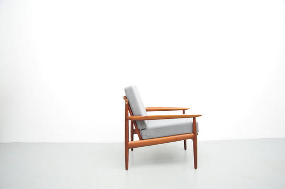 Image 1 of Glostrup Teak Stoel Grijs 1958