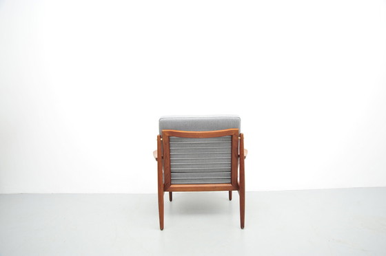 Image 1 of Glostrup Teak Stoel Grijs 1958