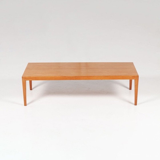 Image 1 of Vintage teakhouten salontafel van Severin Hansen voor Haslev Møbelsnedkeri, 1960