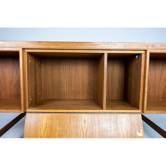 Image 1 of Vintage bureau in teak, Deens 1960