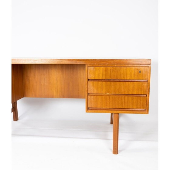 Image 1 of Vintage bureau in teak, Deens 1960