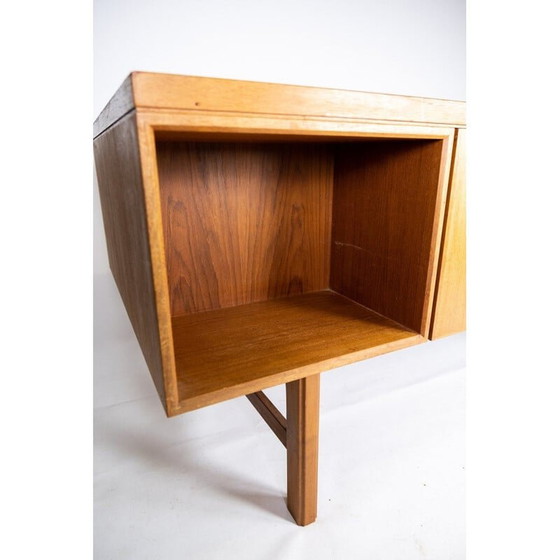 Image 1 of Vintage bureau in teak, Deens 1960