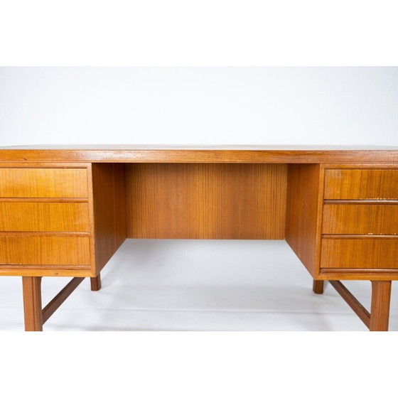 Image 1 of Vintage bureau in teak, Deens 1960