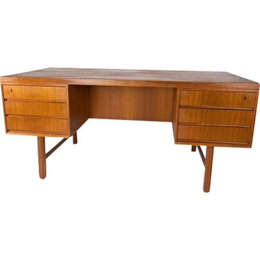 Vintage bureau in teak, Deens 1960