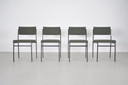 set 4x vintage stoelen