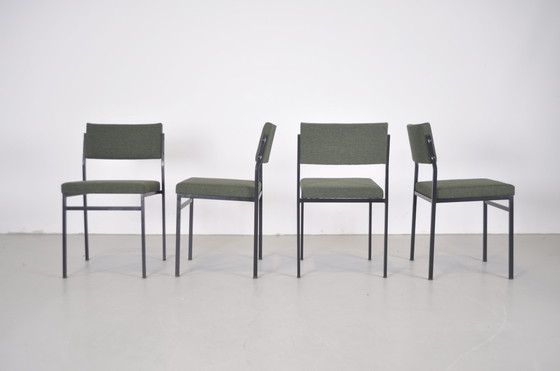 Image 1 of set 4x vintage stoelen