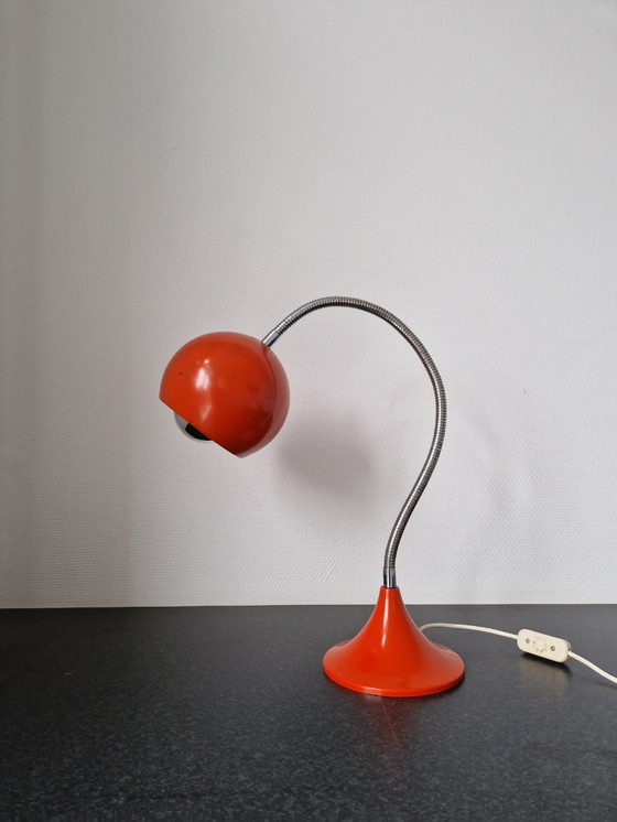 Image 1 of Vintage Gepo Tafellamp Flexibel Wiggle Bol