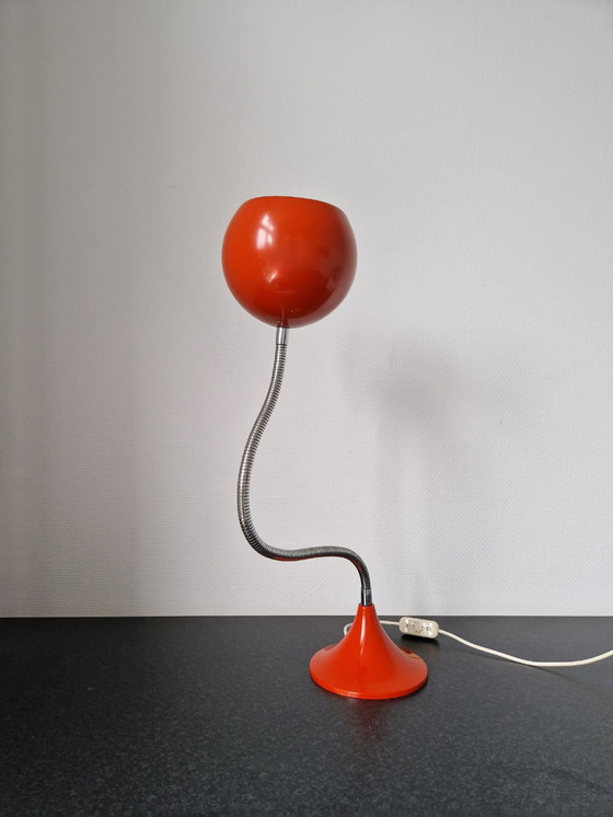 Image 1 of Vintage Gepo Tafellamp Flexibel Wiggle Bol