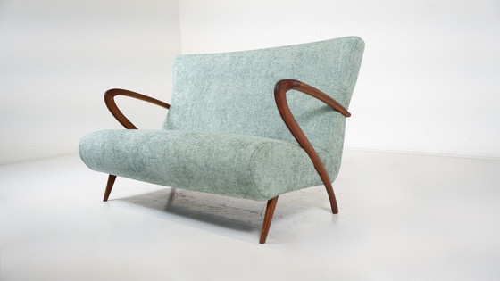 Image 1 of Mid Century Moderne Sofa van Paolo Buffa, Italië, 1950S