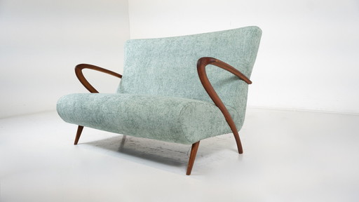 Mid Century Moderne Sofa van Paolo Buffa, Italië, 1950S