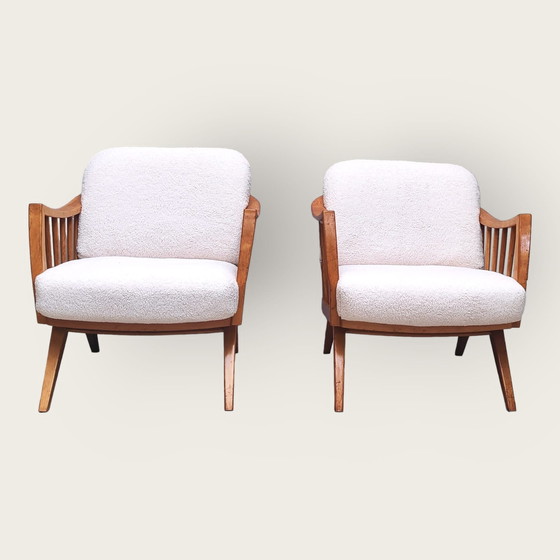 Image 1 of 2x Mid Century fauteuils