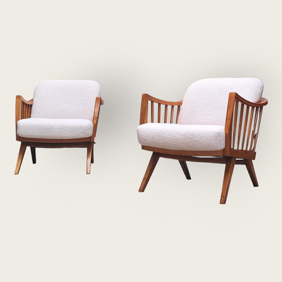 Image 1 of 2x Mid Century fauteuils