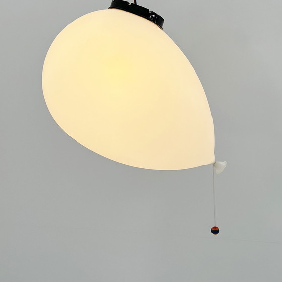 Image 1 of Ballon Wand- of Plafondlamp Door Yves Christin Voor Bilumen, 1980S