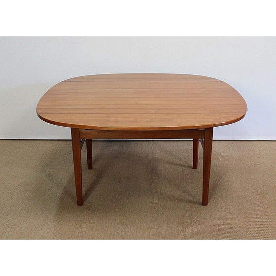 Image 1 of Scandinavische vintage systeemtafel Sesam in teak van Folke Ohlsson voor Tingströms, 1960