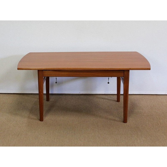 Image 1 of Scandinavische vintage systeemtafel Sesam in teak van Folke Ohlsson voor Tingströms, 1960