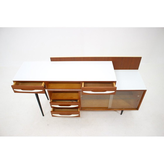 Image 1 of Vintage modulaire set bureau en ladekast van M.Pozar, Tsjecho-Slowakije 1960