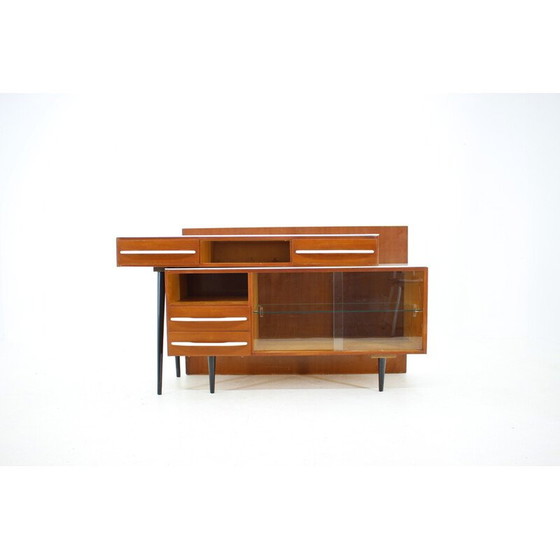 Image 1 of Vintage modulaire set bureau en ladekast van M.Pozar, Tsjecho-Slowakije 1960