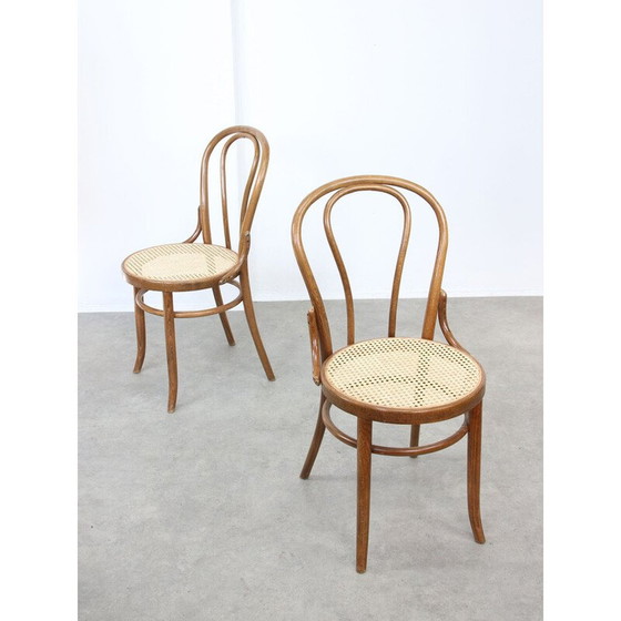 Image 1 of Vintage stoelen n°18 van Michael Thonet