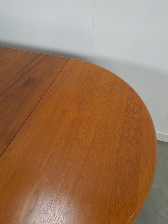 Image 1 of Deens Teak Uitschuifbare Eettafel