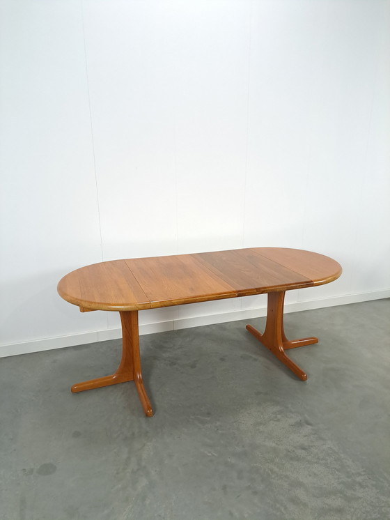 Image 1 of Deens Teak Uitschuifbare Eettafel