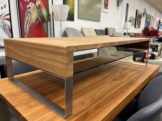 Image 1 of Leolux Aditi salontafel kersen hout