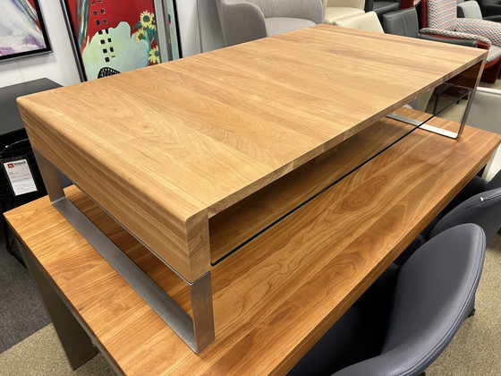 Image 1 of Leolux Aditi salontafel kersen hout