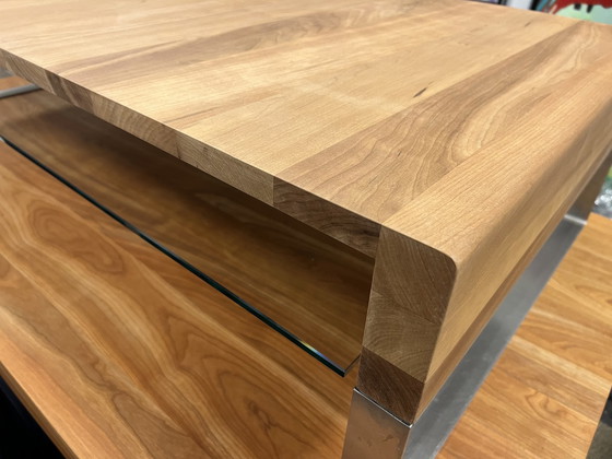 Image 1 of Leolux Aditi salontafel kersen hout